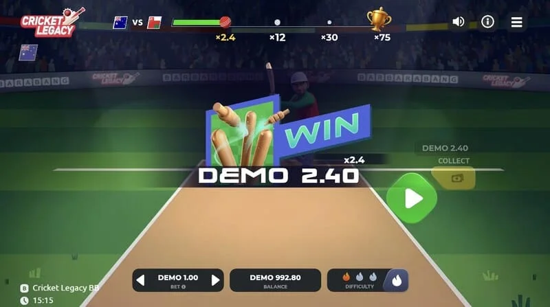 Gain de Cricket Legacy BB
